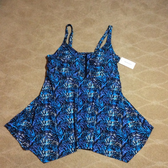 Swimsuits For All Swim Swimsuits For All Nwt Handkerchief Swim Top